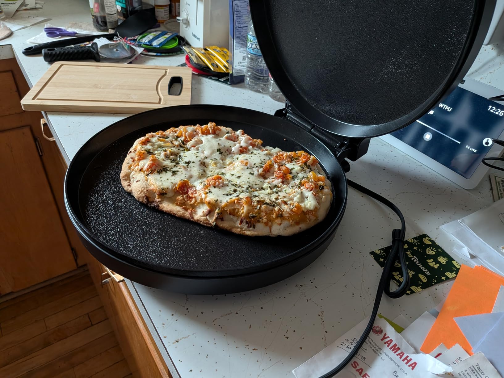 Chefman Everything Maker & Pizza Oven - 1440W Countertop Electric Pizza Maker with 12
