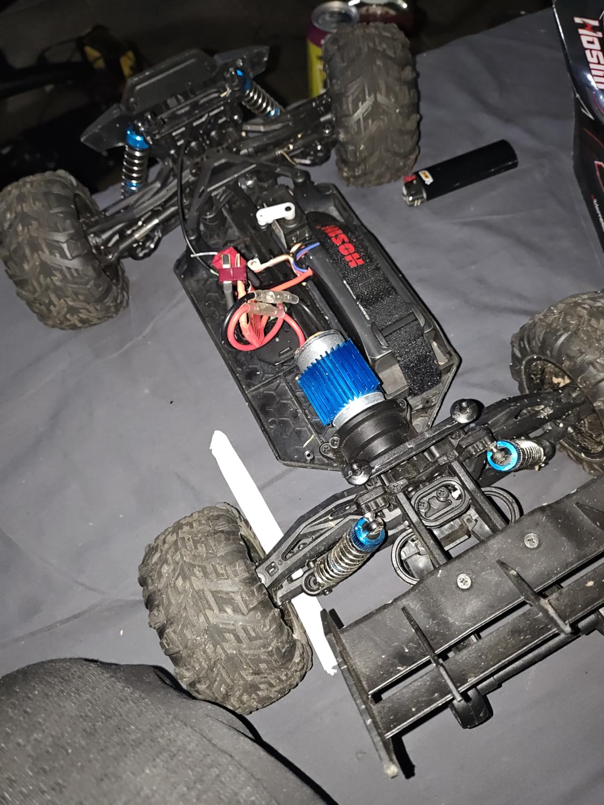 Hosim 1/10 RC Car for Adults & Boys 48+KMH, Electric Remote Control Car High Speed Large RC Truck 4X4 Off-Road All Terrains Waterproof Monster Trucks, Hobby RC Cars Toys Gifts for Boys 8-12 customer photo 2