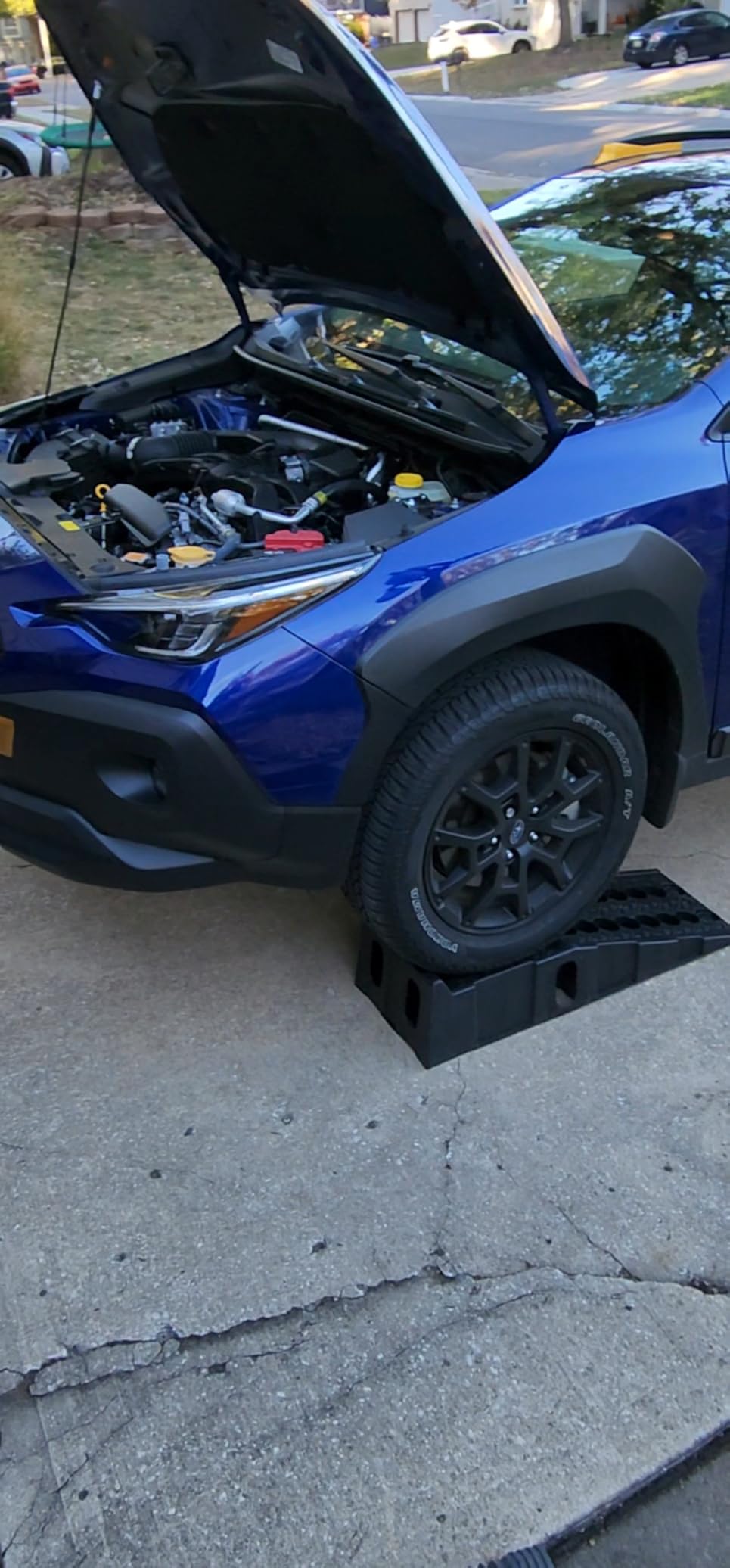 Nilight Car Ramps, 6.7 Inch Lift Vehicle Service Ramps - 16,000lb. GVW Capacity Per Pair, Ideal for Oil Changes and Garage Repairs, Heavy Duty Ramps for Trucks, SUVs and Cars customer photo 2