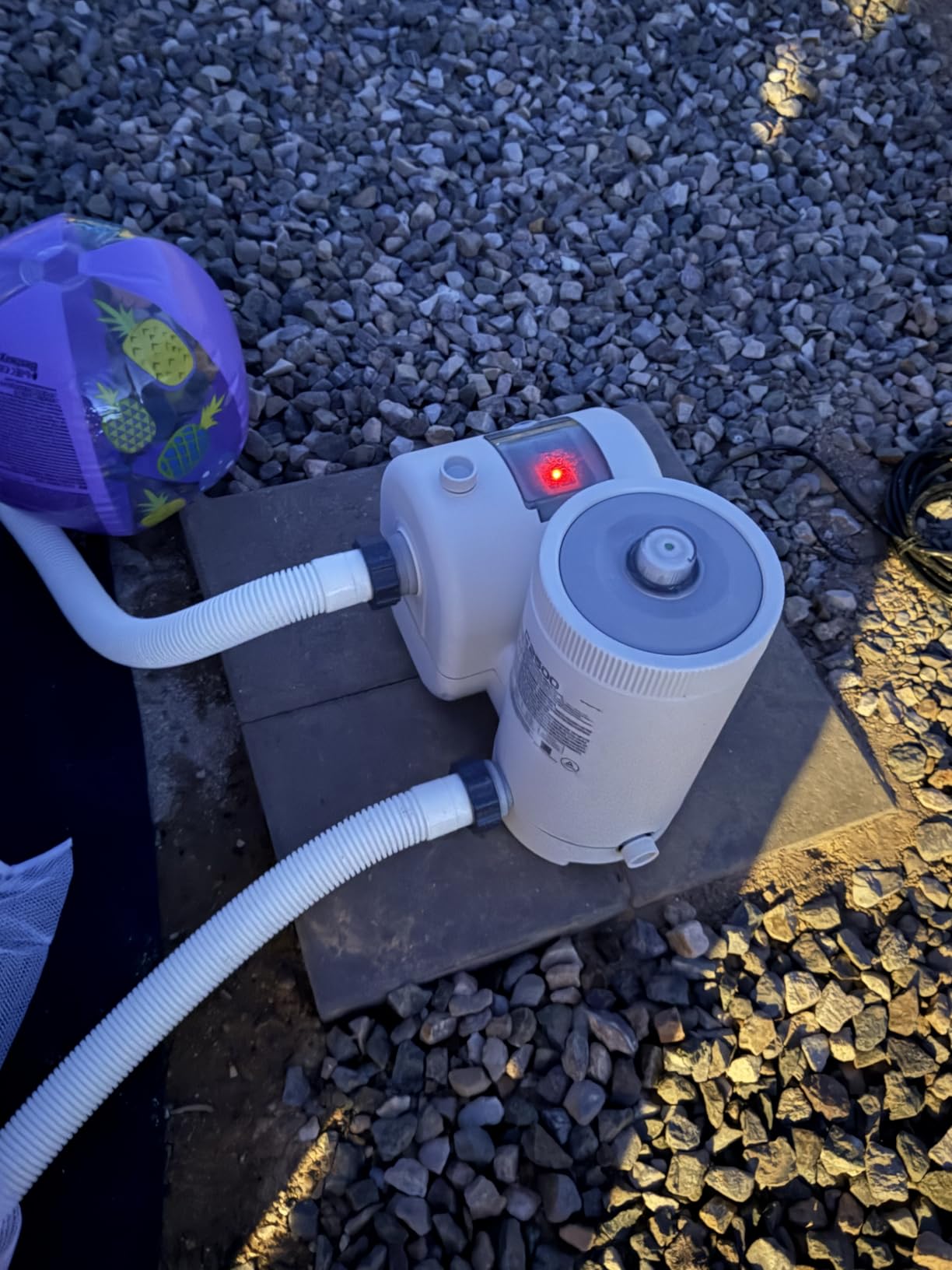 INTEX Krystal Clear 2,500 GPH Cartridge Filter Pump for Above Ground Pools 4,000 to 15,200 gal (26633EG) customer photo 2