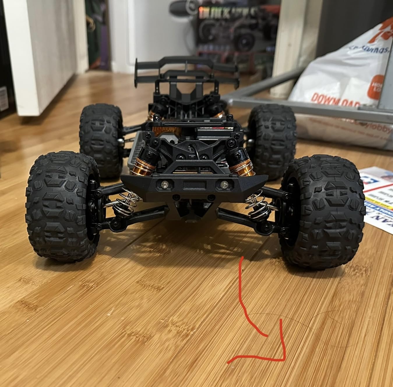 Rc Cars 1:14 All Terrain RC Car for Adults & Boys, 4WD Off-Road 40+ KPH | RC Truck High Speed Fast 4X4 Waterproof Remote Control Car with 2 Rechargeable 1300 mAh Batteries 2 sets of tires customer photo 2