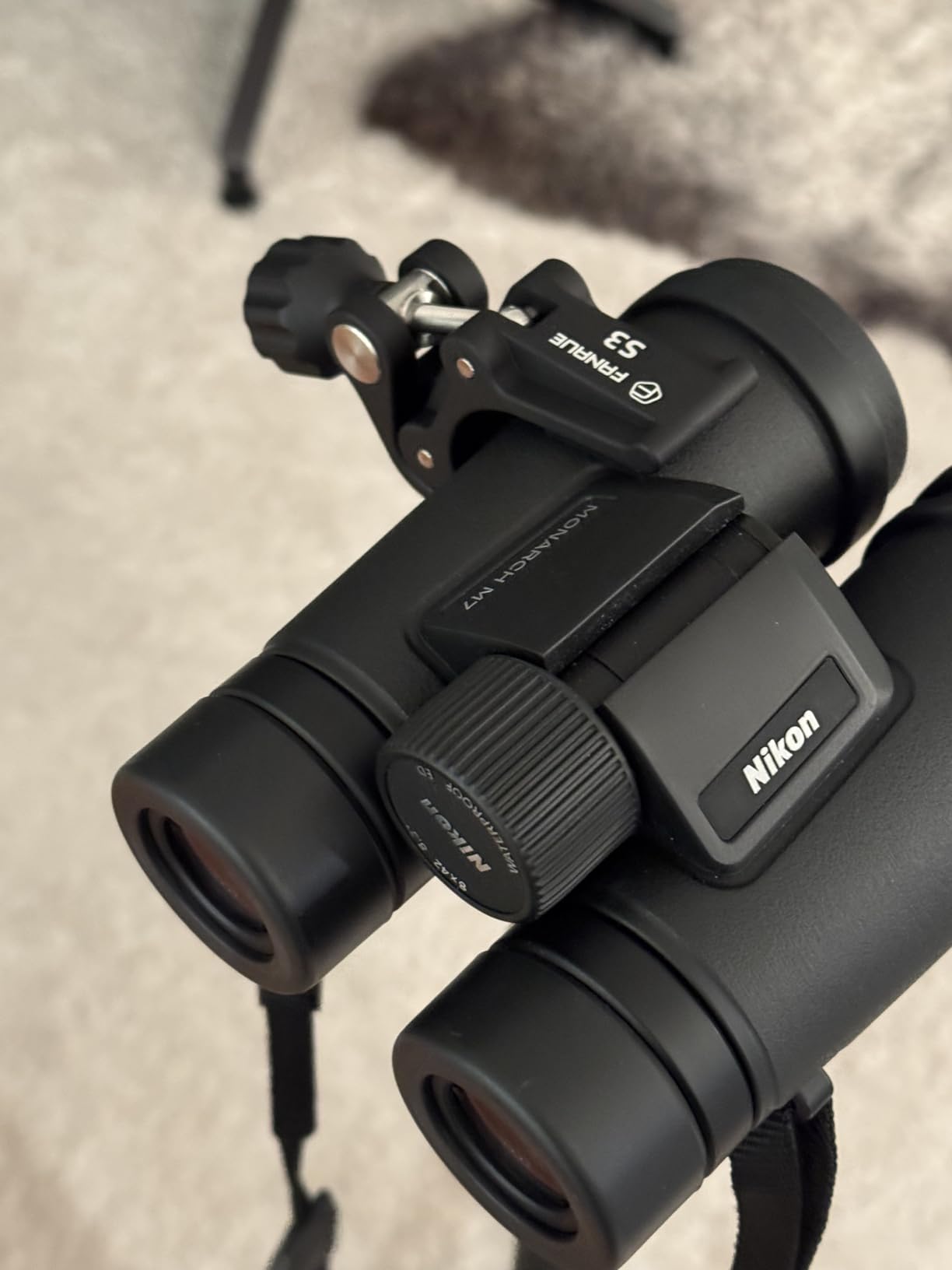 FANAUE S3 Binocular Tripod Mount Adapter with 1/4