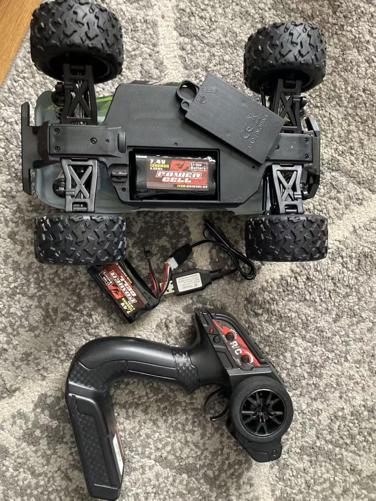 X-TMAGA 1:18 All Terrain RC Car for Adults & Boys (HS18-05), 4WD Off-Road RC Truck High Speed Fast 40+ KPH, 4X4 Waterproof Remote Control Car with 2 Rechargeable Batteries customer photo 2