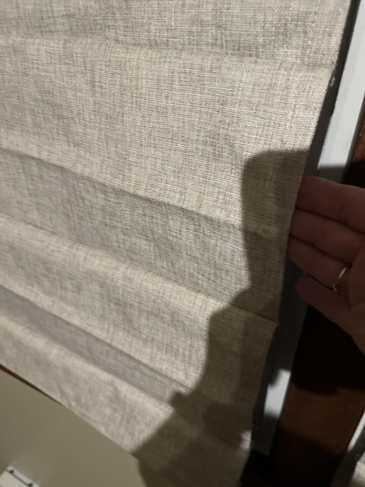LazBlinds No Drill Cordless Roman Shades, 34