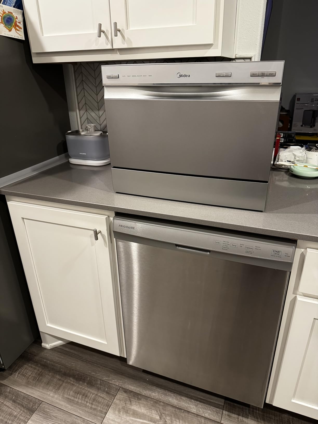 Midea Countertop Dishwasher Portable, 6 Place Settings, Energy Star | Mini Dishwasher with 6+2 Cycles, 52 dB Quiet & Compact, Perfect for Apartments, Dorms, or RVs, Silver customer photo 2