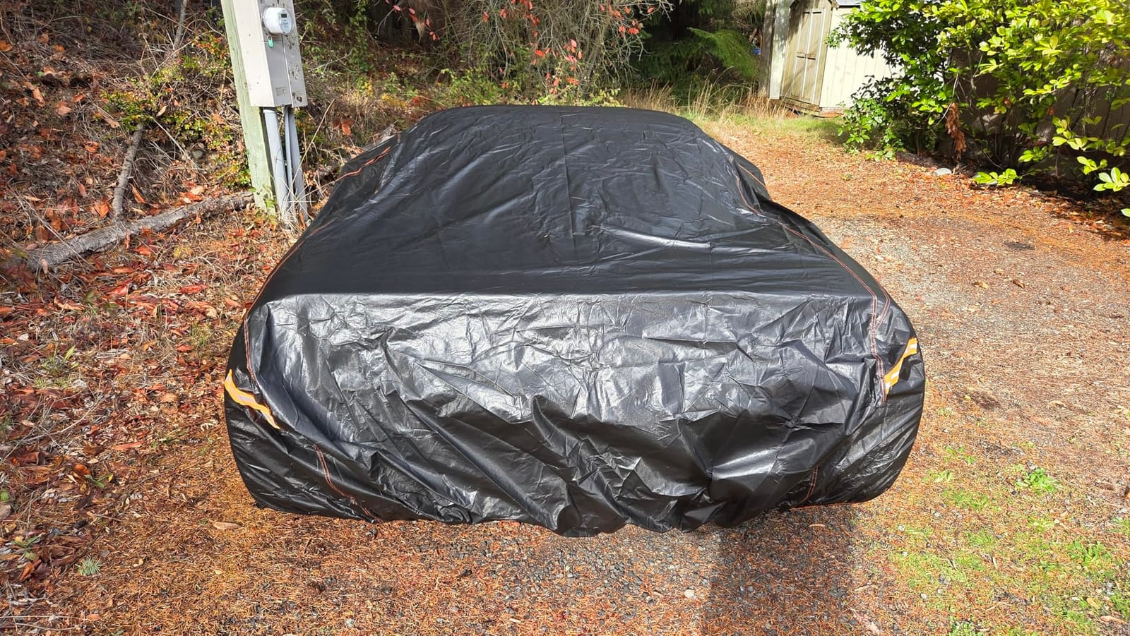 6 Layers Heavy Duty Car Cover Waterproof All Weather Size C3 | Cotton Liner, Outdoor, Full Exterior Coverage, Sun Rain Snow UV protection, All-Season, Door Zipper, Storage Bag, Windproof customer photo 1
