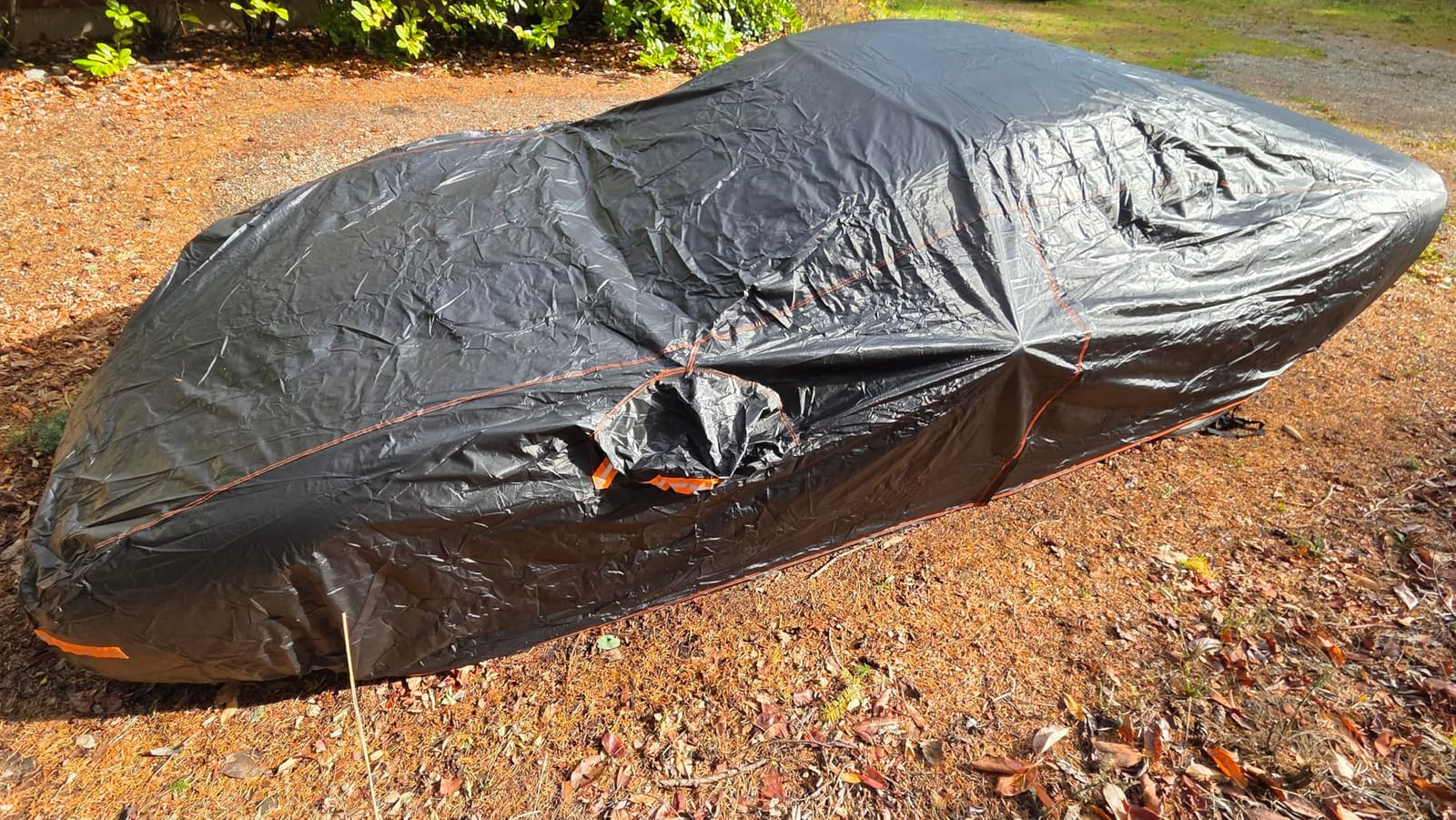 6 Layers Heavy Duty Car Cover Waterproof All Weather Size C3 | Cotton Liner, Outdoor, Full Exterior Coverage, Sun Rain Snow UV protection, All-Season, Door Zipper, Storage Bag, Windproof customer photo 2