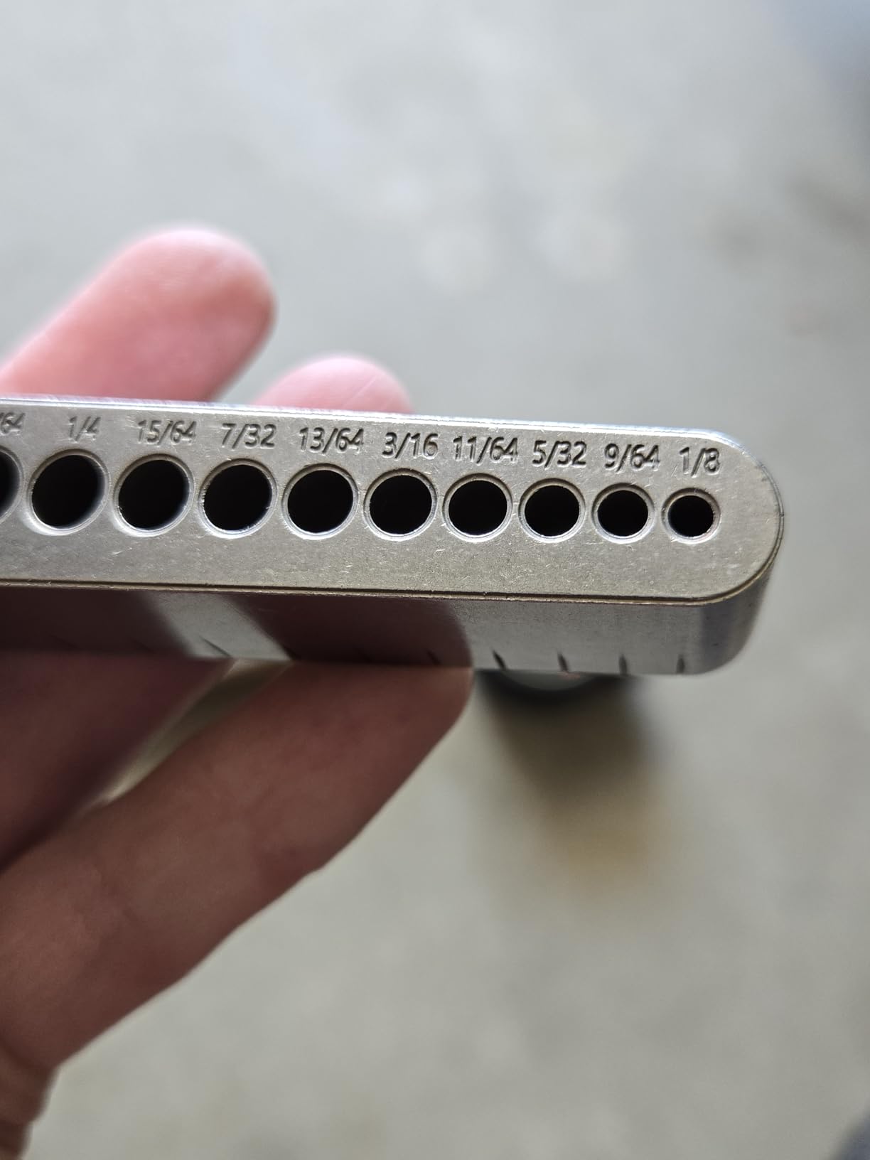 STD1000DGNP Drill Guide for Straight Holes, 17 Drill Sizes, From 1/8