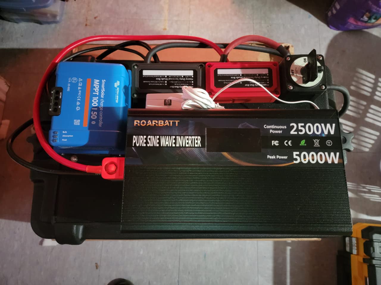 Litime 12V 200Ah Mini Lithium LiFePO4 Bluetooth Battery for RV Solar Marine | Group 31+, Max. 20000 Cycles at 60% DOD, 200A BMS, 2560Wh, Low Temp Protection, IP65, for Camper, Home Backup, Power Outages customer photo 1