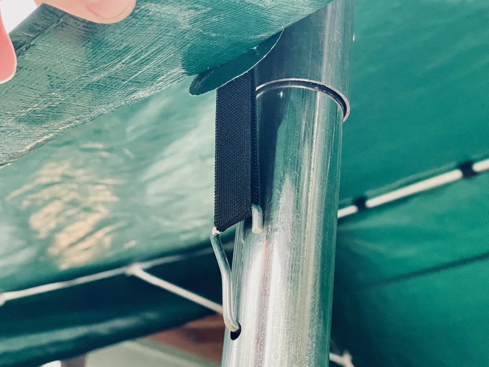 ADVANCE OUTDOOR 12x20 ft Heavy Duty Carport Potable Car Canopy Garage Party Tent Boat Shelter, Adjustable Height from 9.5 ft to 11 ft, Green customer photo 1