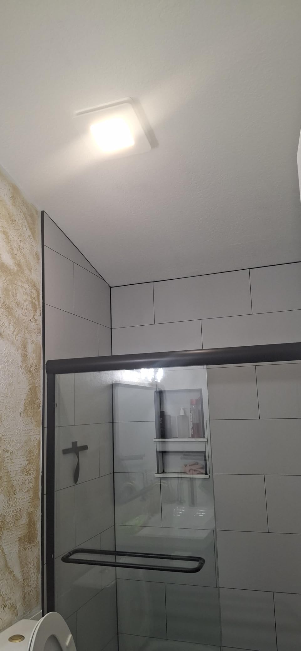 Broan-NuTone Bathroom Exhaust Fan with LED light - Easy Retrofit Without Attic Access, Quiet 1.5 Sones, 80 CFM ENERGY STAR customer photo 1