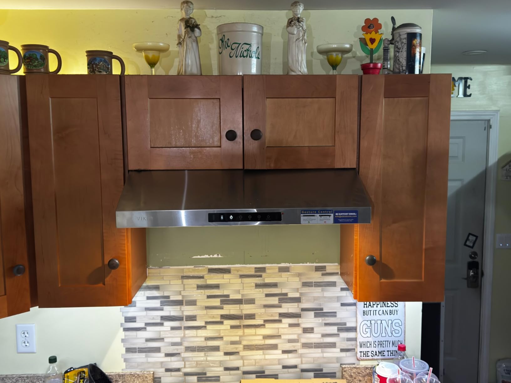 VIKIO HOME 30 Inch Under Cabinet Range Hood 900 CFM Dual Motor Power, Quiet DC Motor, Gesture & Touch Control, Dishwasher-Safe Baffle Filters, Energy-Efficient LED Lighting, Stainless Steel customer photo 1