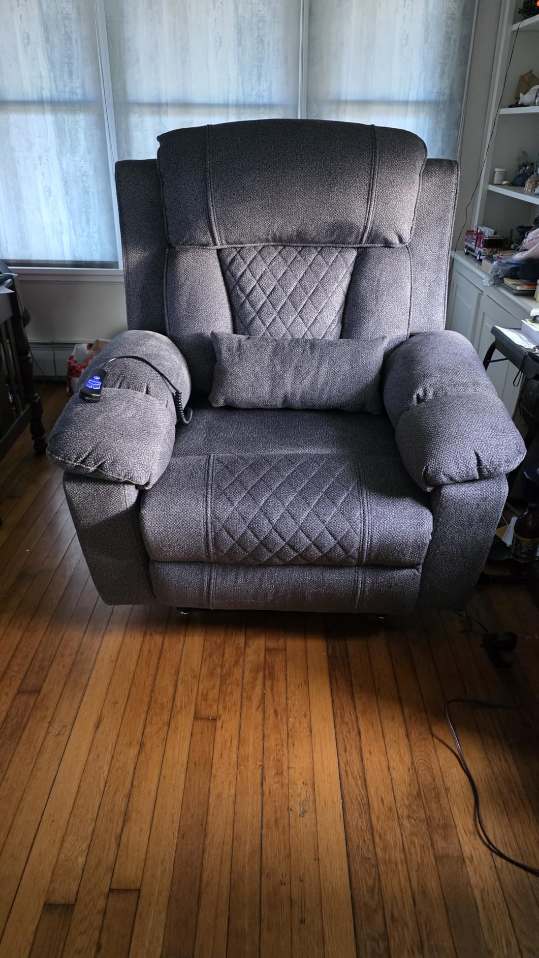 Big Man 400 lbs Power Lift Recliner Chair, Lay Flat Recliner | For Elderly Adults, 28