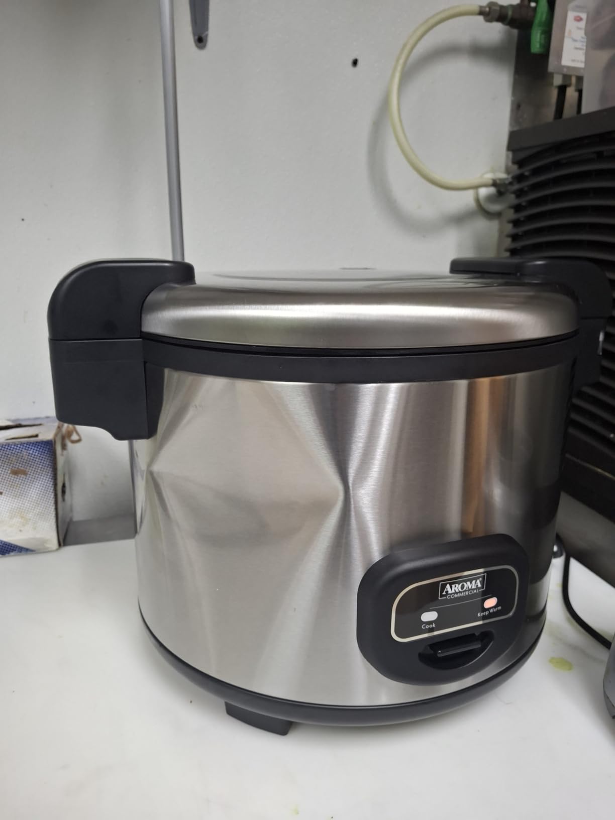 AROMA Commercial Rice Cooker for Restaurant (64 Cups Cooked) and Automatic Commercial Rice Warmer with Bonded Granite Pot customer photo 1