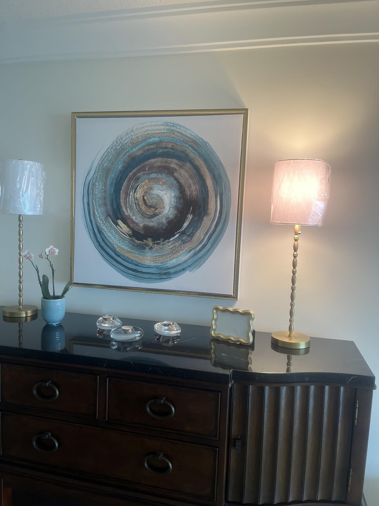 Buffet Lamps Set of 2, 28.5