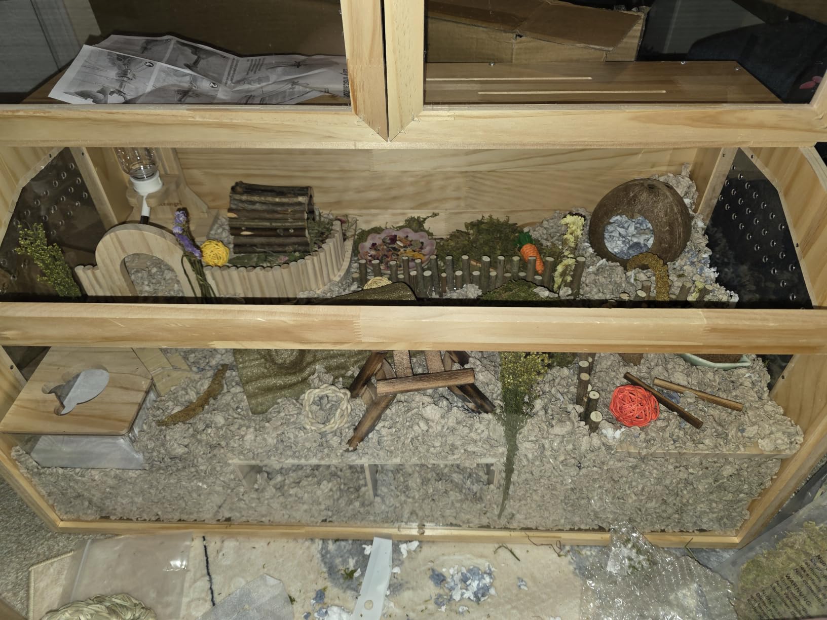 Wooden Hamster Cage,32