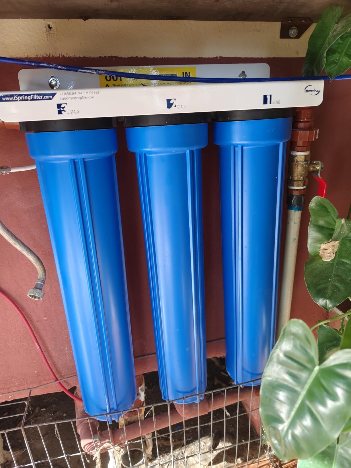 iSpring Heavy Metals Whole House Water Filter System w/Clear Housing | Reduces Lead, Mercury, Chlorine, Sediments, Hydrogen Sulfide, Taste, Odor, 3/4