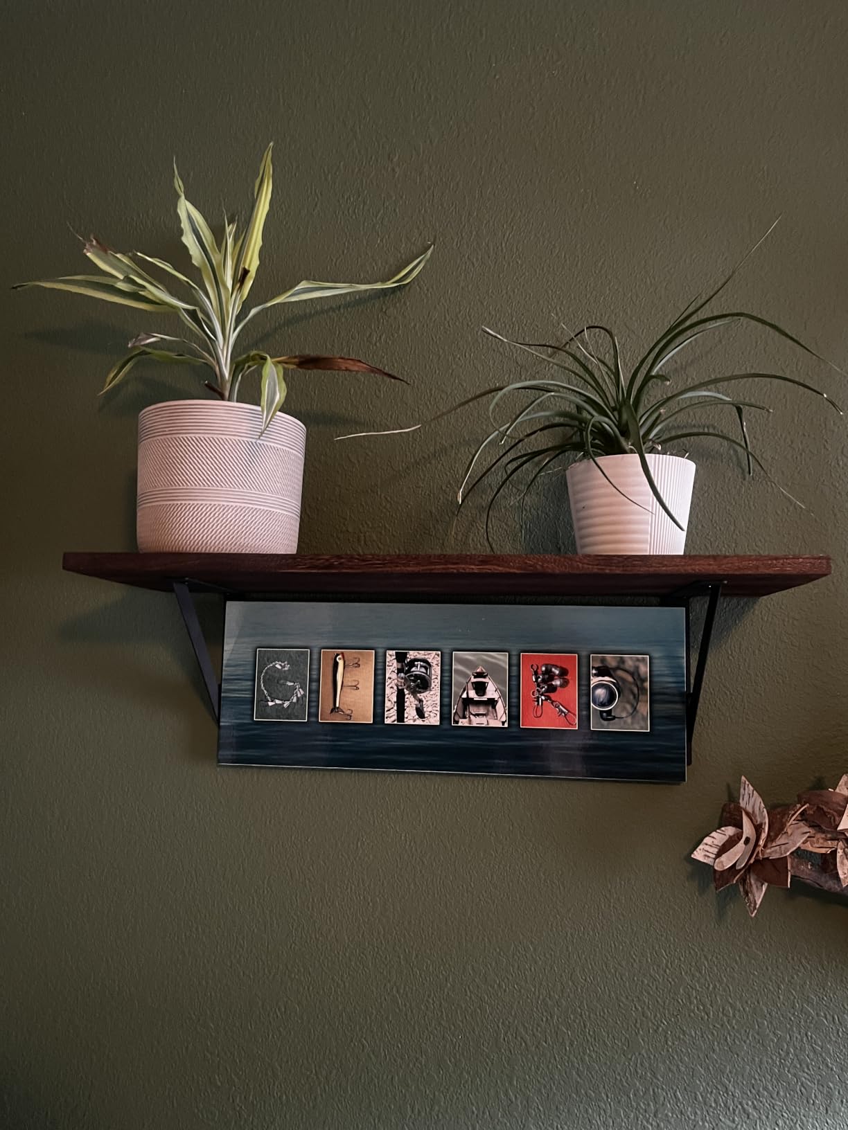Forbena 12 Inch Deep Floating Shelves for Wall, Wide Black Wall Mounted Shelves for Bedroom Office Books Plants, Large Hanging Shelf for Living Room Bathroom Kitchen Closet Pantry Storage (3-Pack) customer photo 2