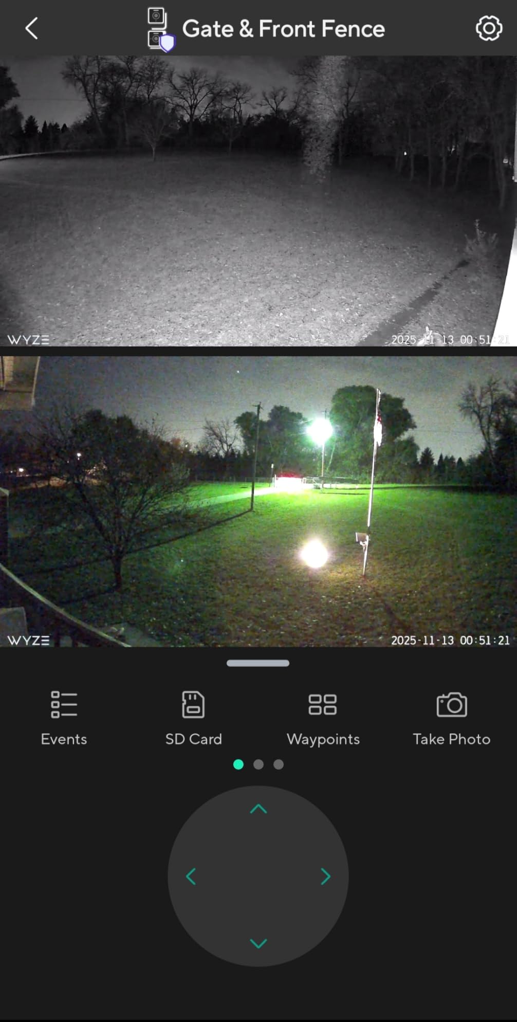 WYZE Duo Cam Pan Indoor/Outdoor IP65 2K 360° Pan/Tilt Smart Home Security Camera with Color Night Vision, Compatible with Alexa & Google Assistant, White customer photo 2