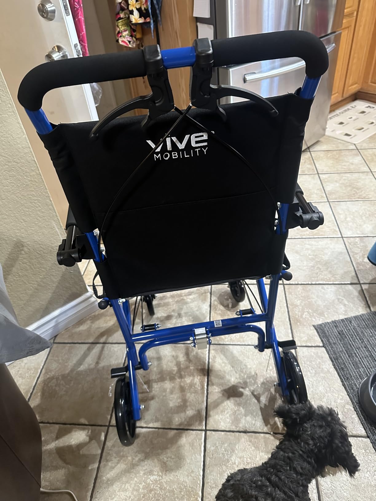 Vive Ultra-Lightweight Transport Wheelchair for Small Adults, Seniors - Foldable, Portable Transfer Wheel Chair for Easy Travel customer photo 1