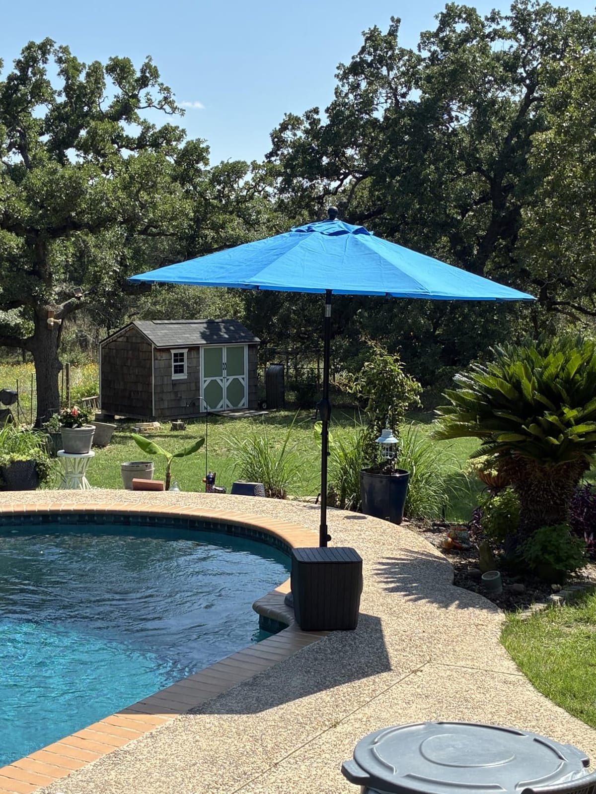 ABCCANOPY OLEFIN 5-Year No Fading 9FT Patio Replacement Canopy (Burgundy) - Canopy Only, Fade & UV Resistant Fabric, Wind Air Vent. Fits 9ft 8-Rib Umbrella, Easy Setup With Storage Strap customer photo 1
