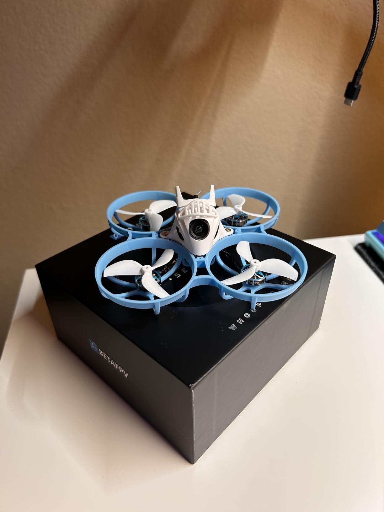 BETAFPV Meteor75 Pro Matrix 1S Brushless Whoop Quadcopter for FPV Racing | 5IN1 FC, 1102 22000KV, 45mm 3-B Prop for FPV Freestyle Racing Indoor Outdoor, Fly Time Up to 6.5Min with LAVA II 1S 580mAh customer photo 2