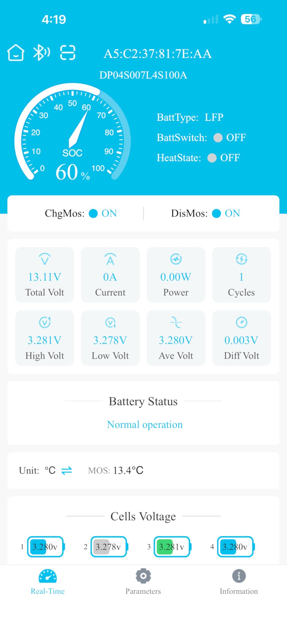 12V 100Ah Bluetooth LiFePO4 Battery for Rv, Trolling Motors, Boat | 100A BMS, 1280Wh, Group 24, Lightweight Compact, 15000+ Deep Cycle Lithium Battery for Yacht, Marine, Solar, Camper, Off-Grid customer photo 2