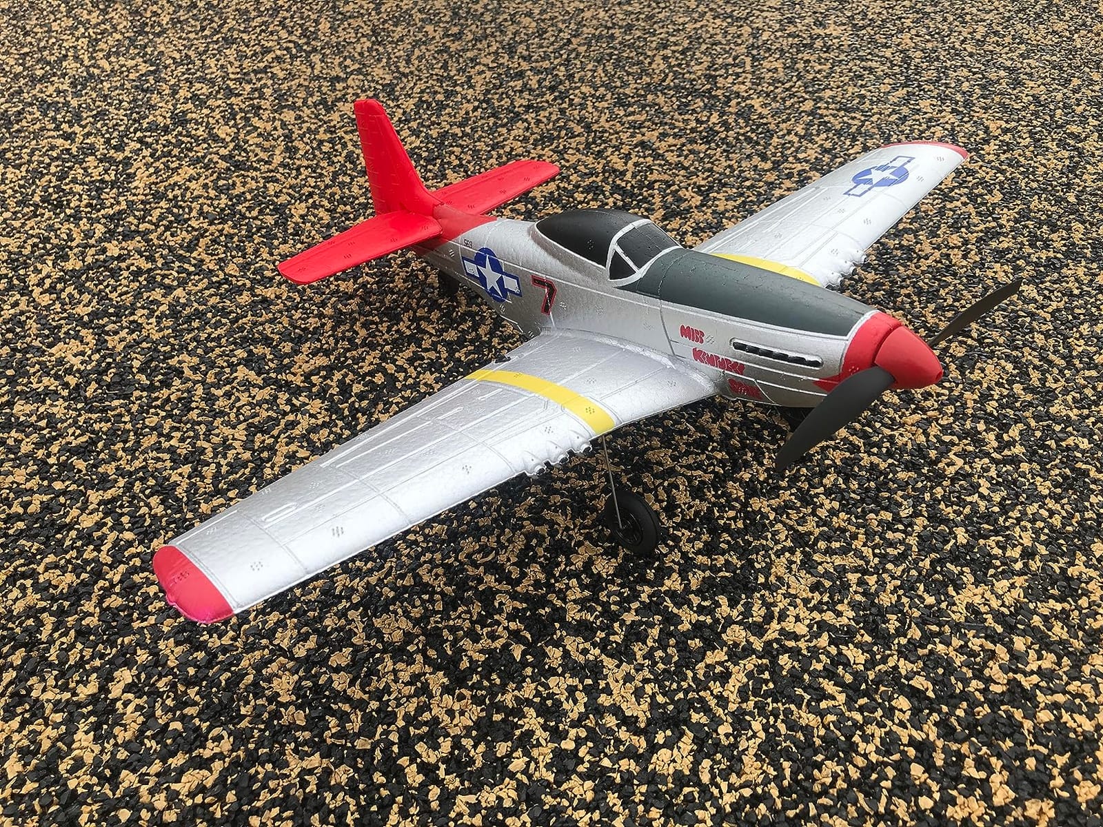 volantexrc RC Plane, 4CH Remote Control Airplane for Beginners & Adults | P-40 Warhawk RTF, Xpilot Stabilization System, 6-Axis Gyro, One Key Aerobatic customer photo 2