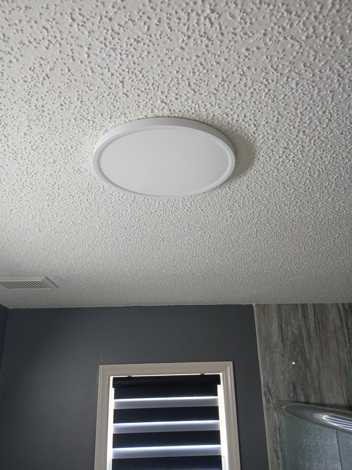 4 Pack LED Flush Mount Ceiling Light, 24W Ultra Thin Round White 3000k/4000k/6500k 3 Color Temperatures Adjusted 12 Inch Modern Ceiling Lights for Bedroom Bathroom Kitchen, Wired customer photo 2