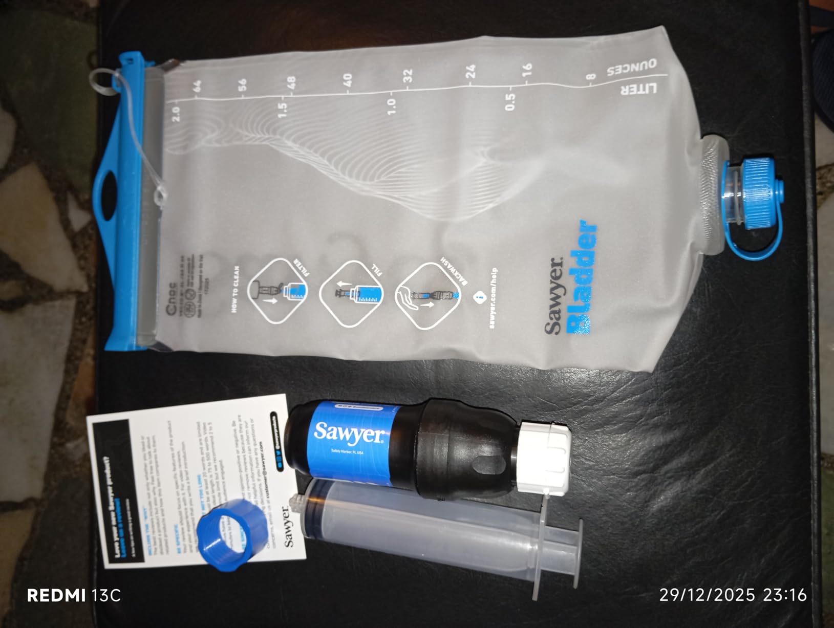 Sawyer Squeeze Water Filtration System customer photo 2