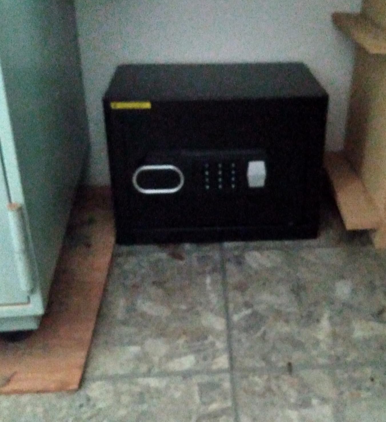 1.2 Cubic Feet Small Fire Safe Box for Home, Fireproof Lock Box, Security Money Safe with Digital Keypad, Spare Keys and Removable Shelf, Personal Home Safes for Money, Jewelry, ID Documents customer photo 2