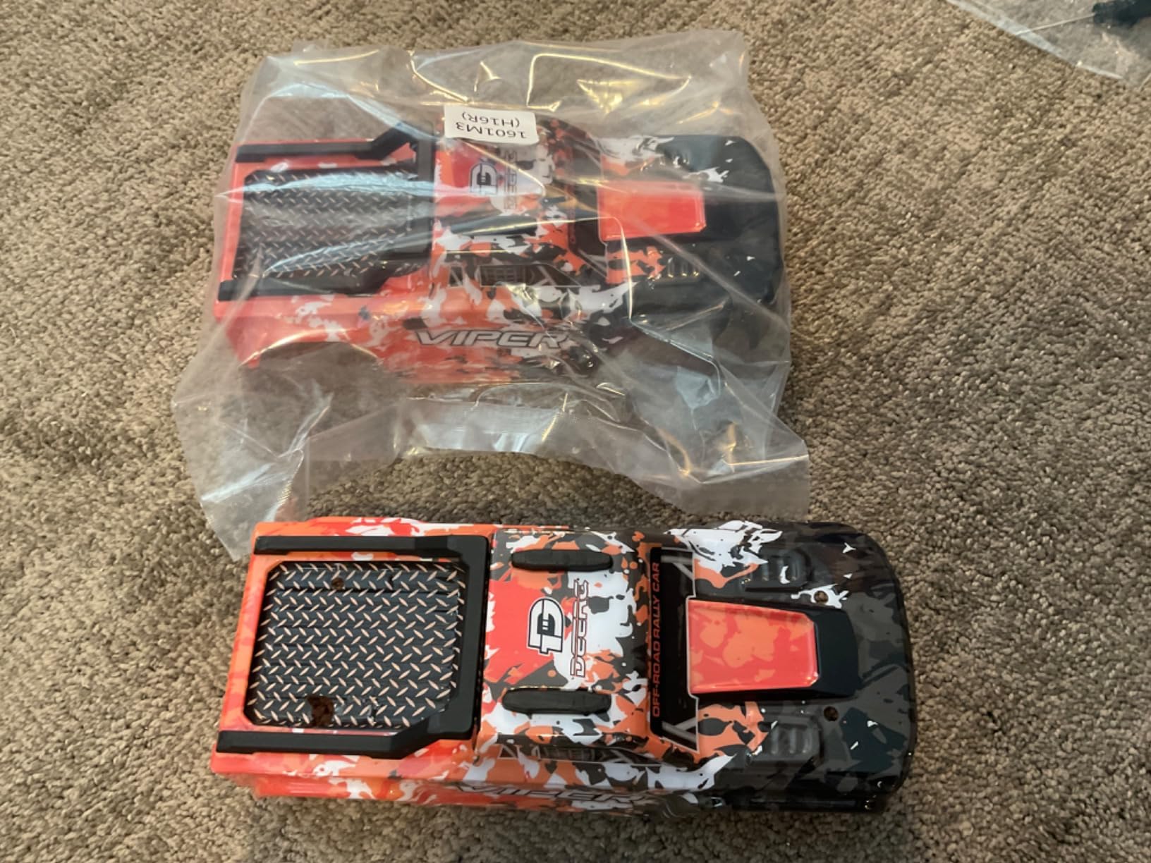 DEERC 9308E 1:16 Fast RC Cars for Boys Age 8-12 RC Monster Truck 40 KPH, All Terrain 4WD High Speed Dinosaur Truck 2 Car Shell, 2.4Ghz Off-Road Remote Control Cars with 2 Batteries, Toy Gift for Kids customer photo 1