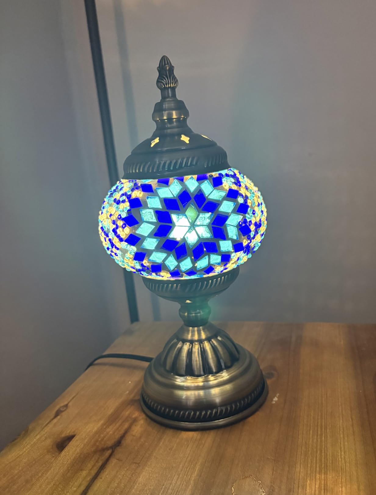 DIY Turkish Mosaic Lamp Kit for Adults & Teens, 5.2