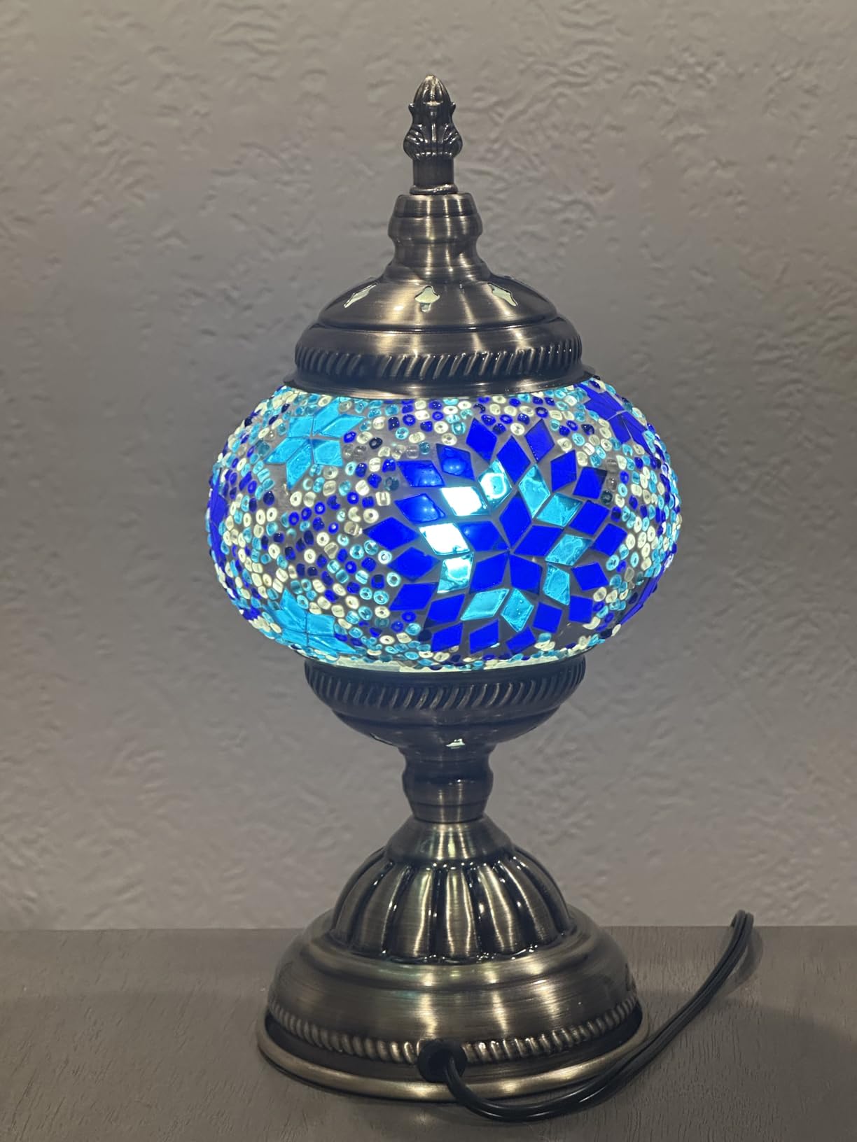 DIY Turkish Mosaic Lamp Kit for Adults & Teens, 5.2