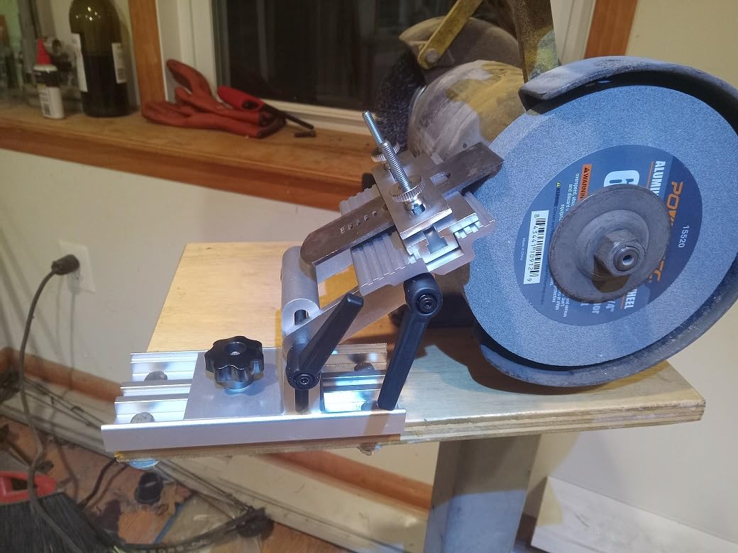 VEVOR Bench Grinder Tool Rest, Adjustable Replacement Tool Rest Sharpening Jig for 6