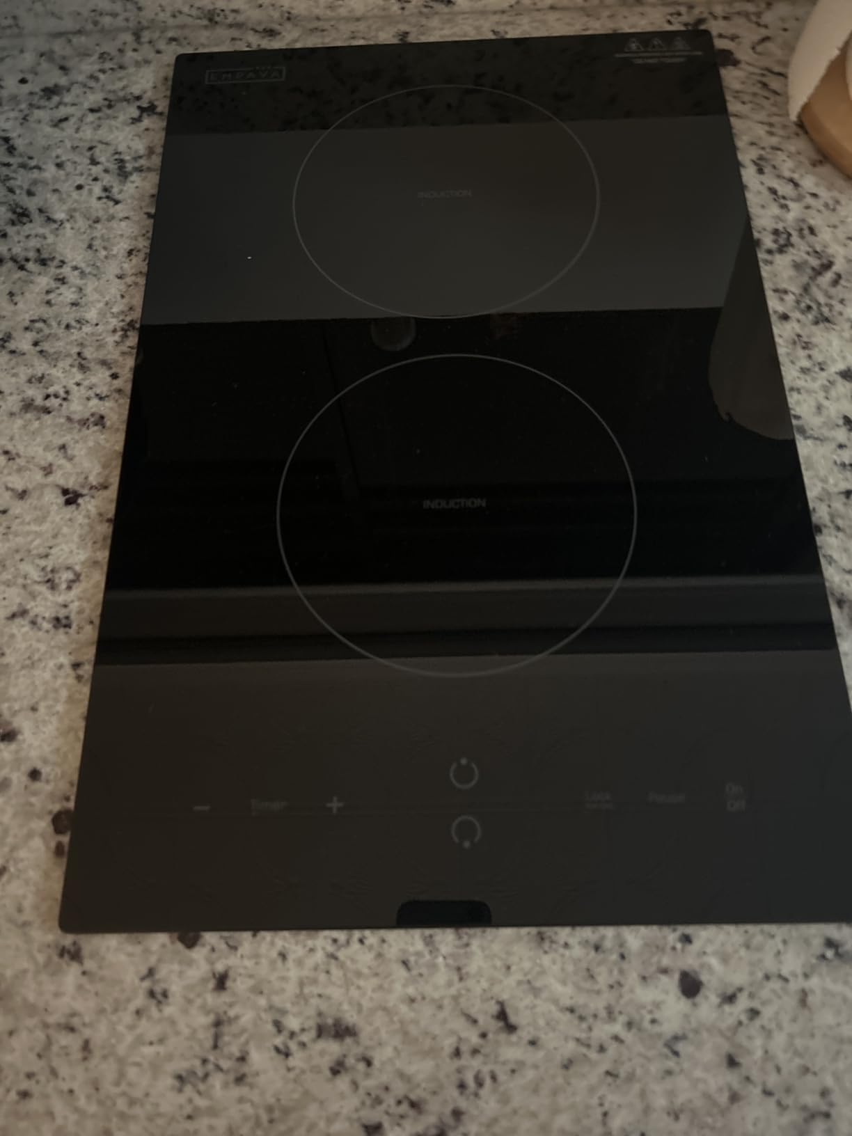 EMPAVA 24 Inch Electric Induction Cooktop, 4 Burner Built-In Smooth Glass Stove Top with Power Boost, Touch Control, Timer, Child Lock, Residual Heat Indicator, Hardwired customer photo 2