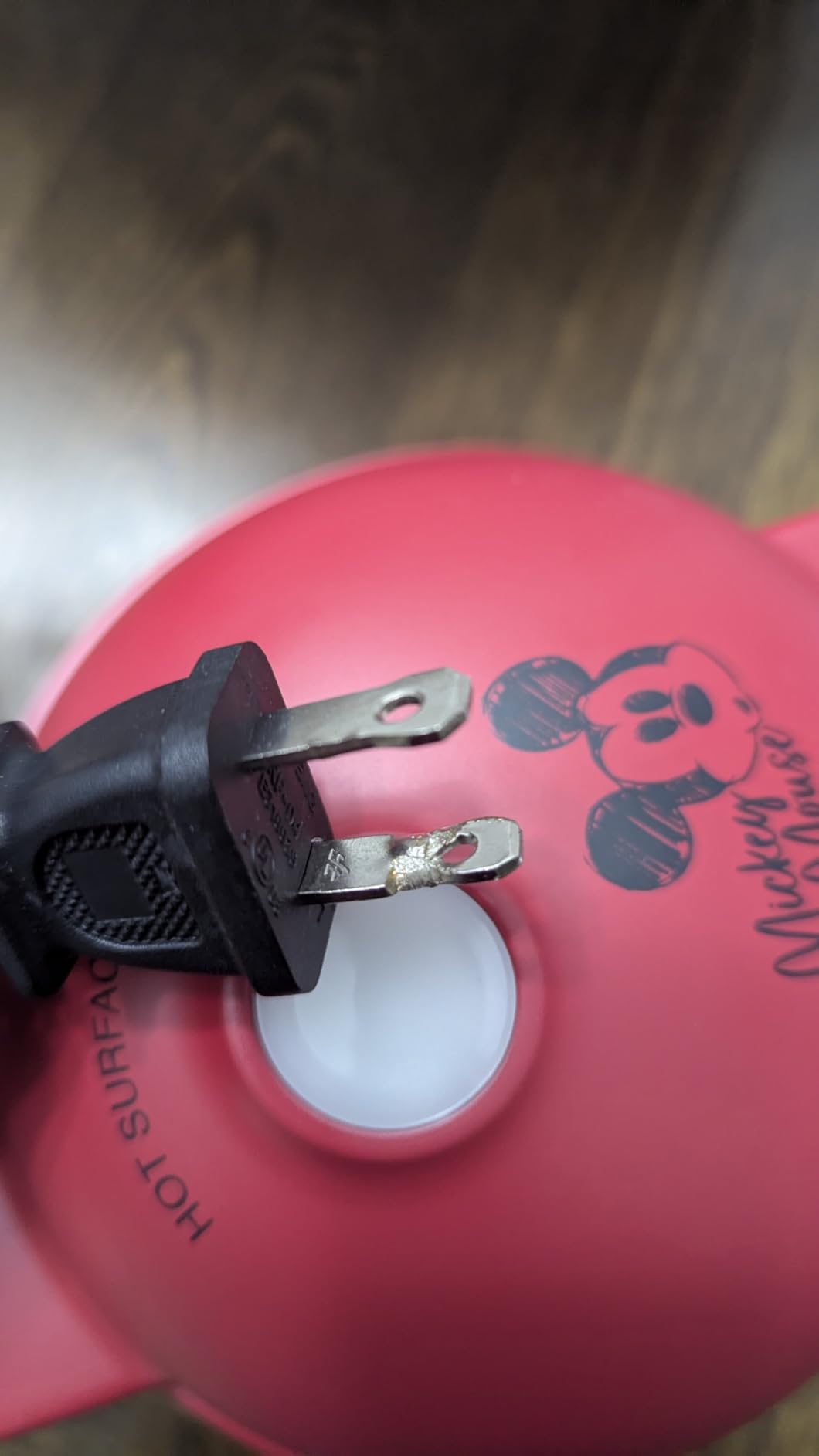 Disney | Dash Mickey MultiMaker Mini Waffle Maker, Ceramic Nonstick, Red | Disney Mickey & Friends Waffles Kids Love; Removable Plates Make Mickey, Minnie, Pluto, and Classic Mini Waffles customer photo 1