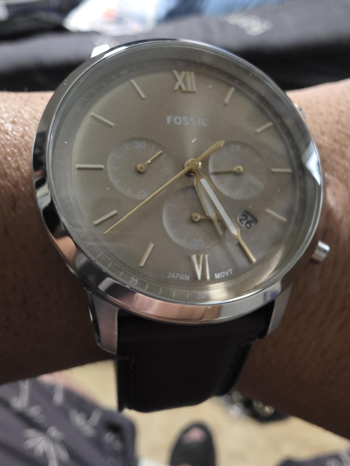 Men's Watch, Neutra Quartz Stainless Steel Chronograph Watch for Men customer photo 2