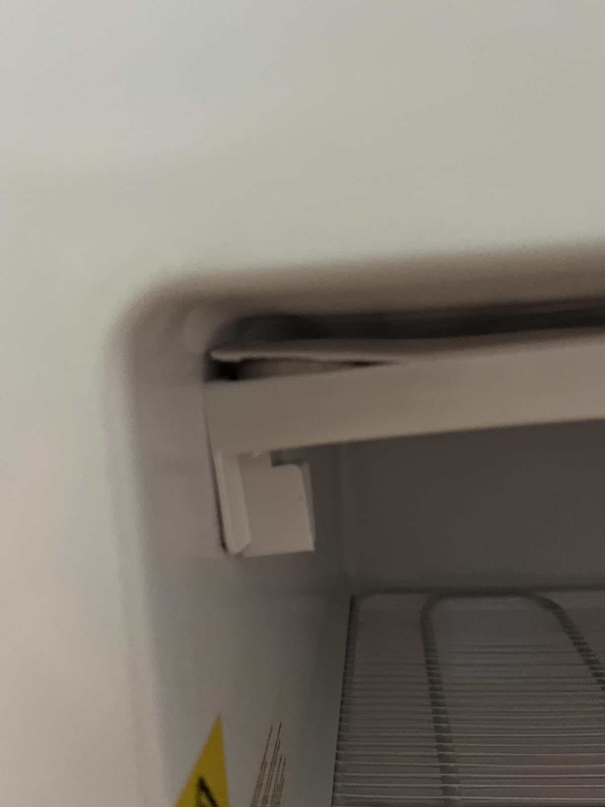 Frigidaire 10 Cu. Ft. Upright Convertible Fridge/Freezer, Reversible Door, Removable Glass Shelves, Adjustable Controls, Platinum Finish customer photo 1