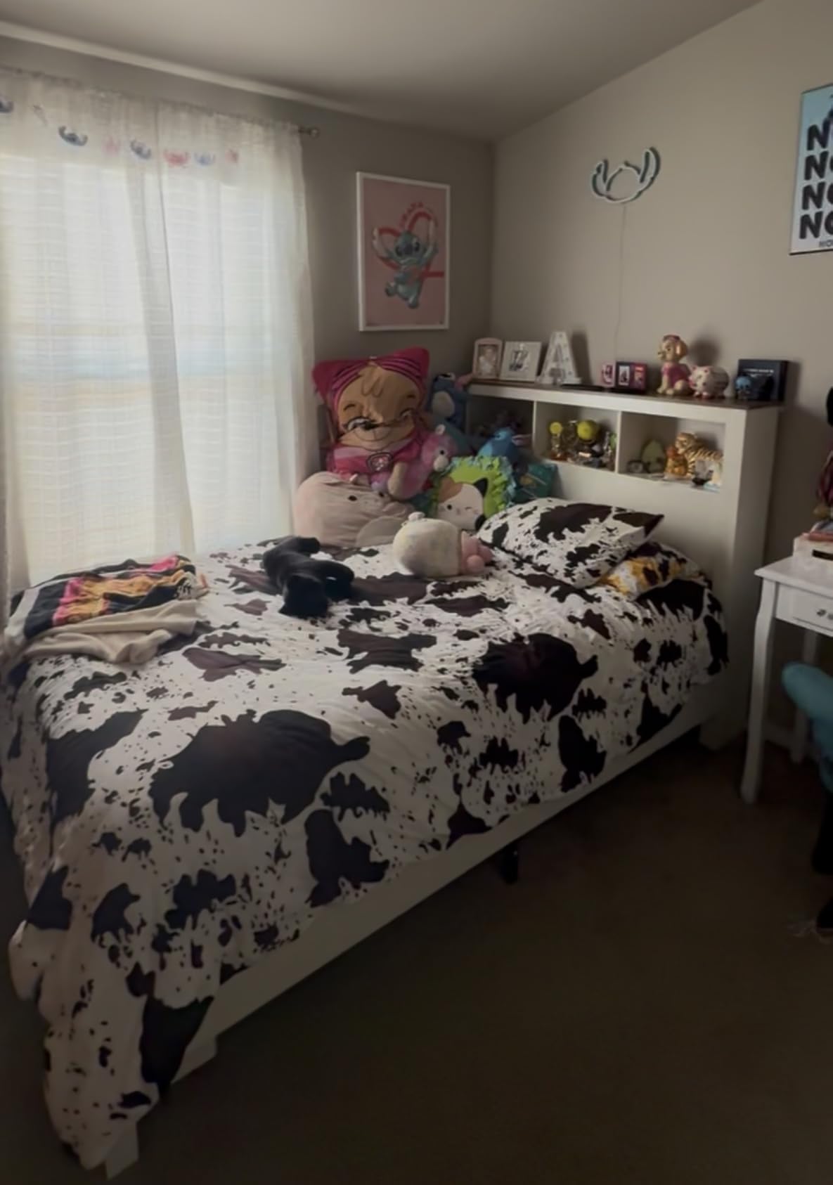 Albott Wooden Queen Bed Frame with 47.3