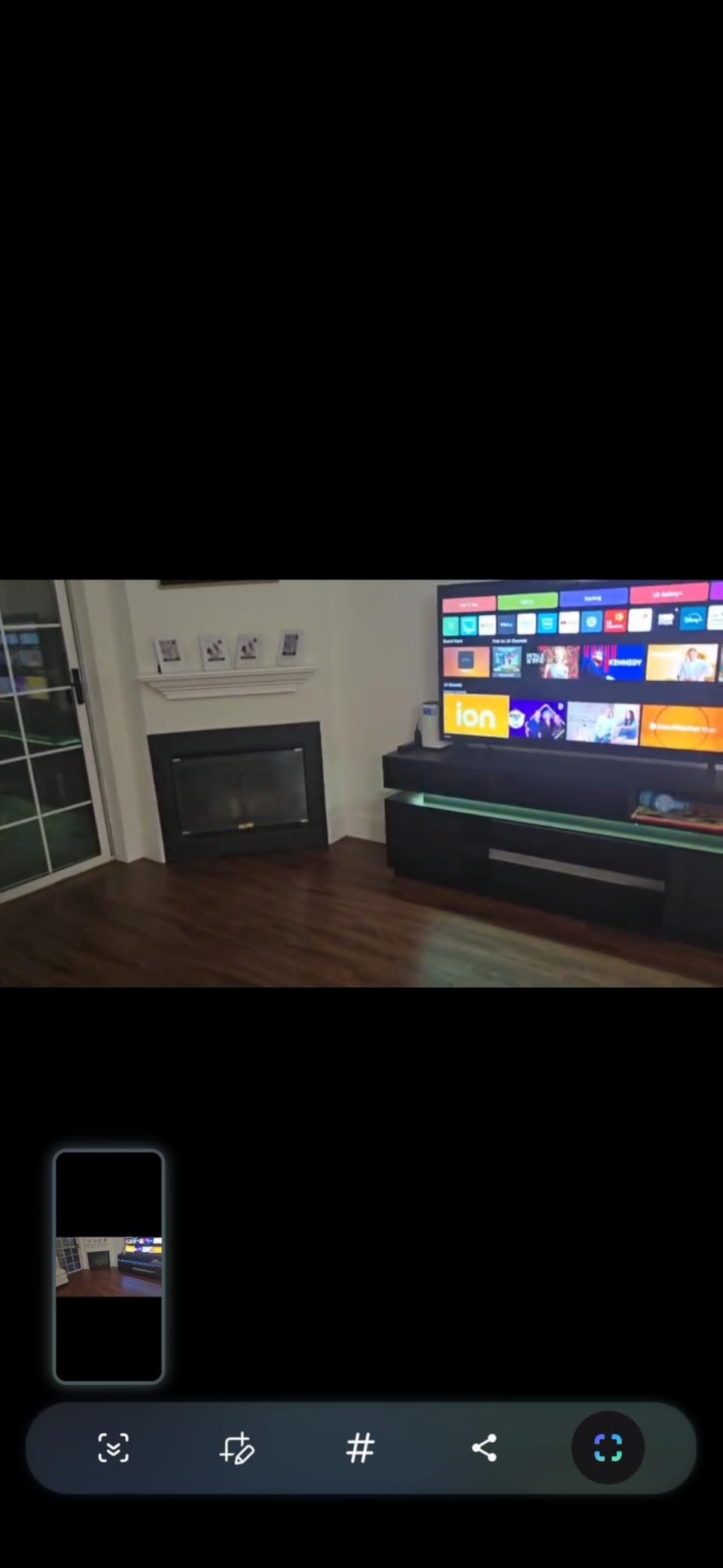 WLIVE Modern TV Stand for 75 Inch TV, 2 Tier Entertainment Center with RGB LED Lights & Storage Cabinets, Media TV Console Gaming Television Stands for Living Room, Bedroom, Black customer photo 2