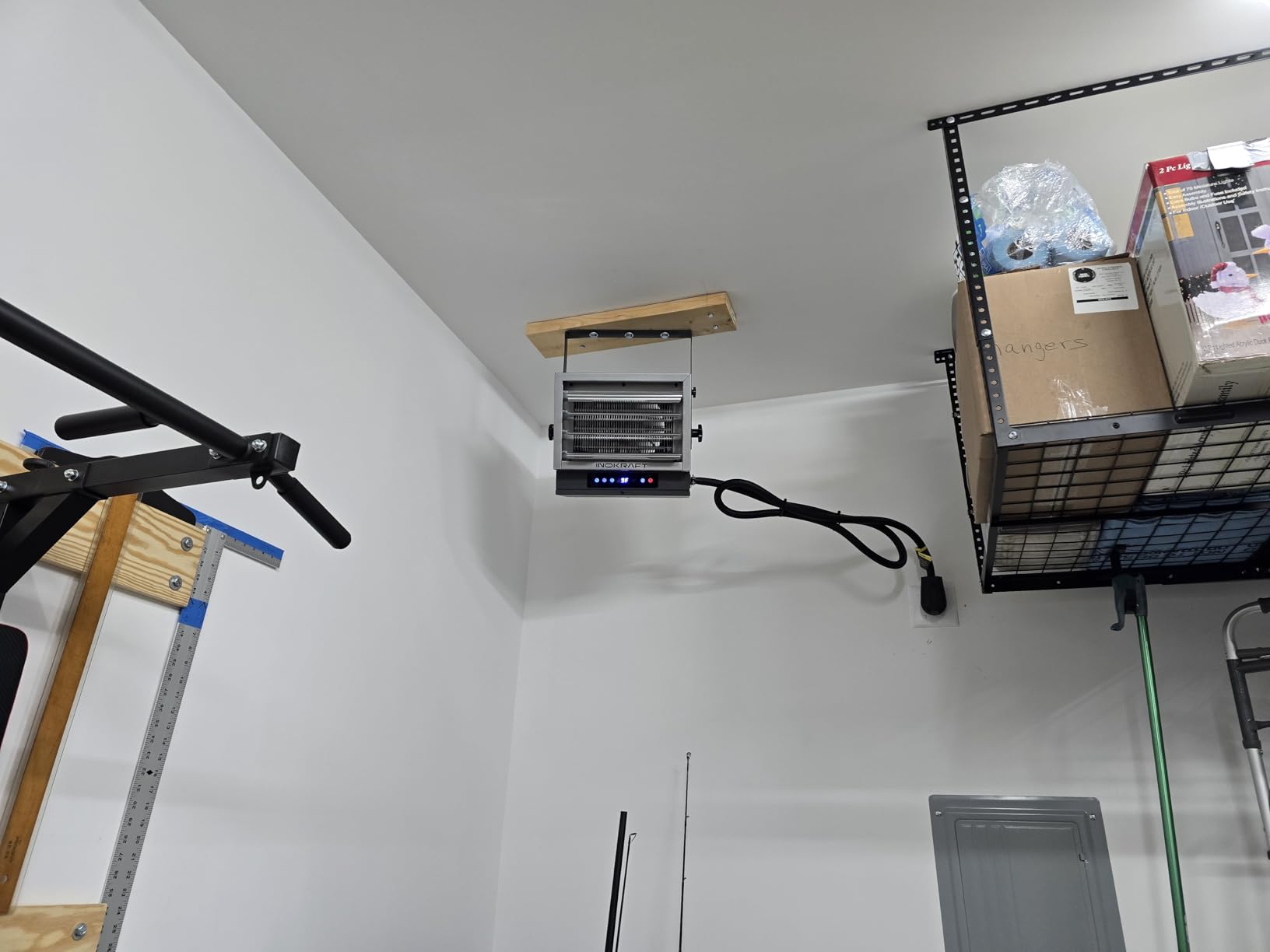 InoKraft 7500W Electric Garage Heater, 240V with NEMA 14-50P Plug customer photo 1