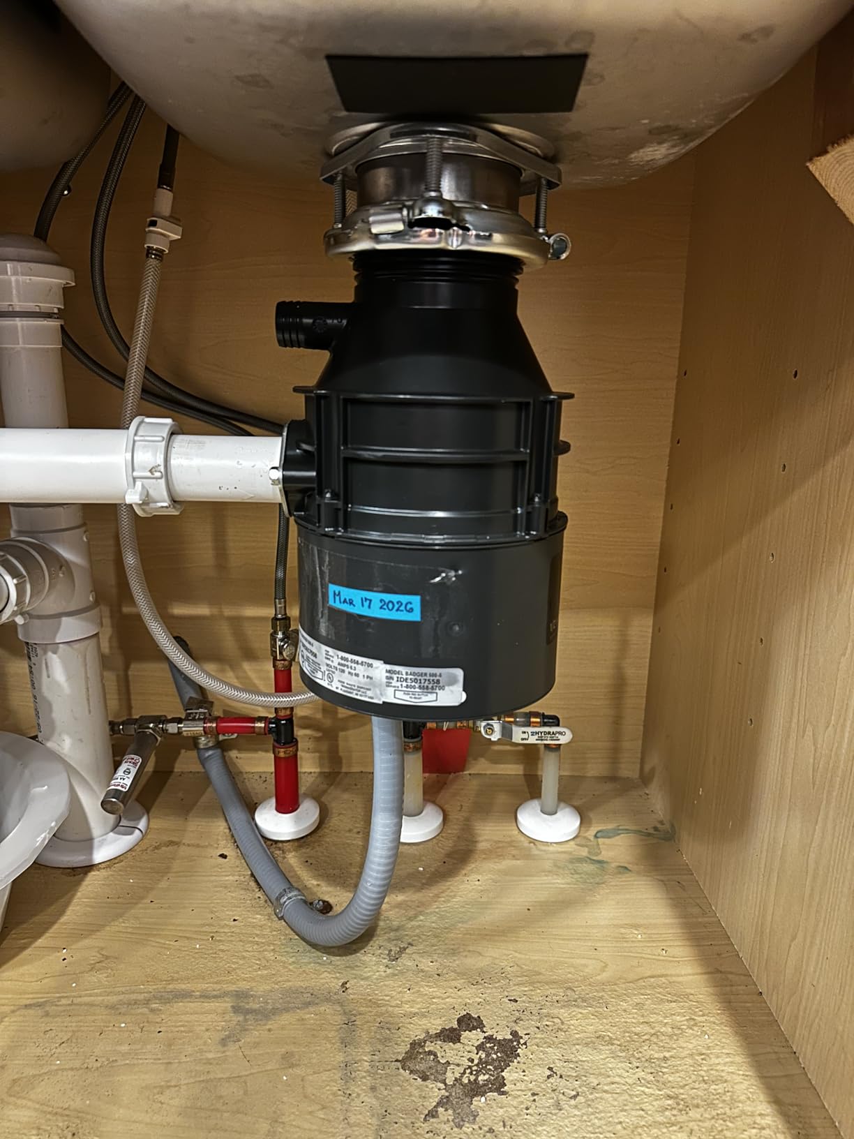 InSinkErator Badger 500, 1/2 HP Continuous Feed Kitchen Garbage Disposal, Badger Series BADGER 500 customer photo 1