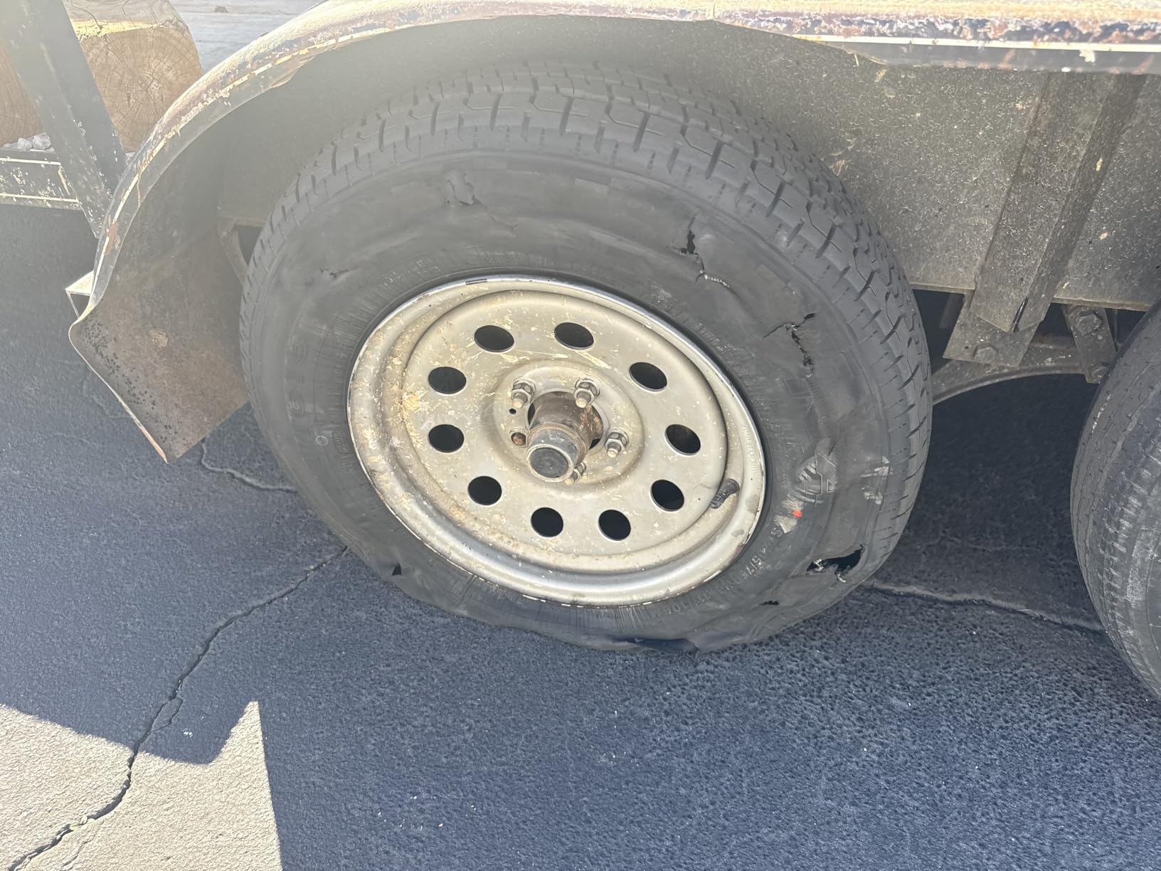 NAMA NM616 Set of 4 ST205/75R15 Trailer Tires, Load Range E 10 Ply Heavy Duty ST Tire Radial Trailer Tire customer photo 1