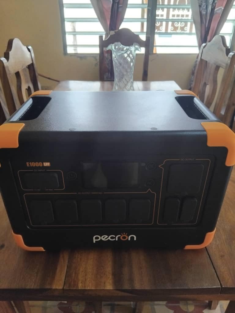 PECRON Portable Power Station E1000LFP, 1024Wh/1800W LiFePO4 Battery Backup, Solar Generator Expandable to 4096Wh, Fast Charging Power Station for Emergencies, Camping, RV, Home Use customer photo 2