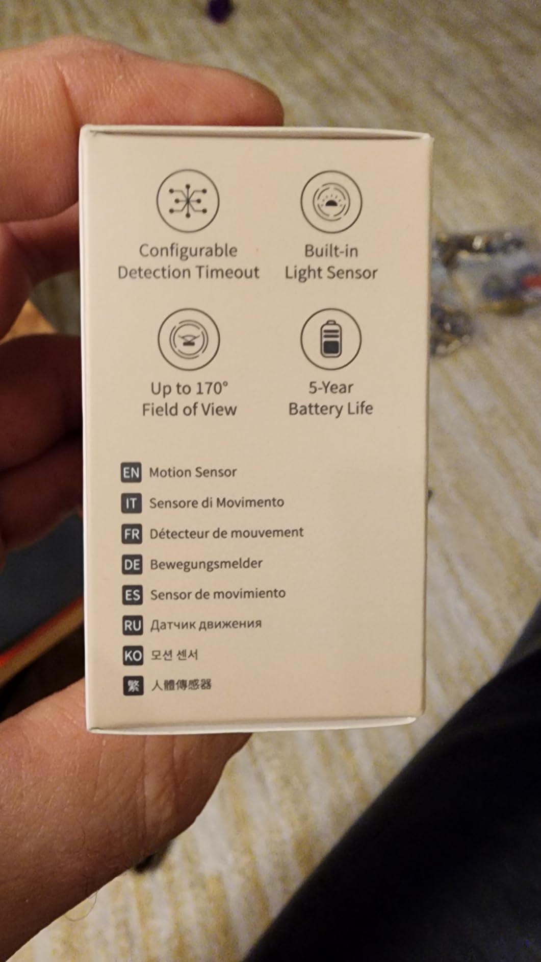 Aqara Zigbee 3.0 Motion Sensor P1 3 Pack, for Alert System Automations | Aqara Hub Required customer photo 2