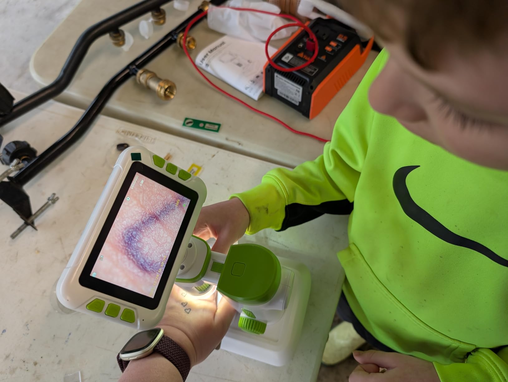 1600X Microscope for Kids, 1080P 4.0