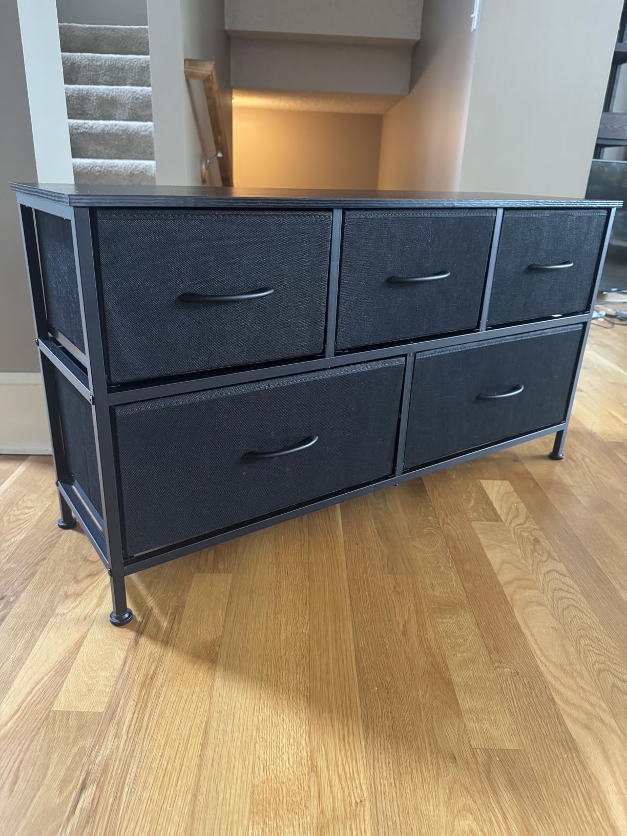 SONGMICS BELLAH Collection - Dresser for Bedroom, Chest of Drawers, Storage Organizer Unit, Closet, Entryway, Steel, 10 Drawers, Modern, Cloud White and Snow White ULGS125W01S customer photo 1