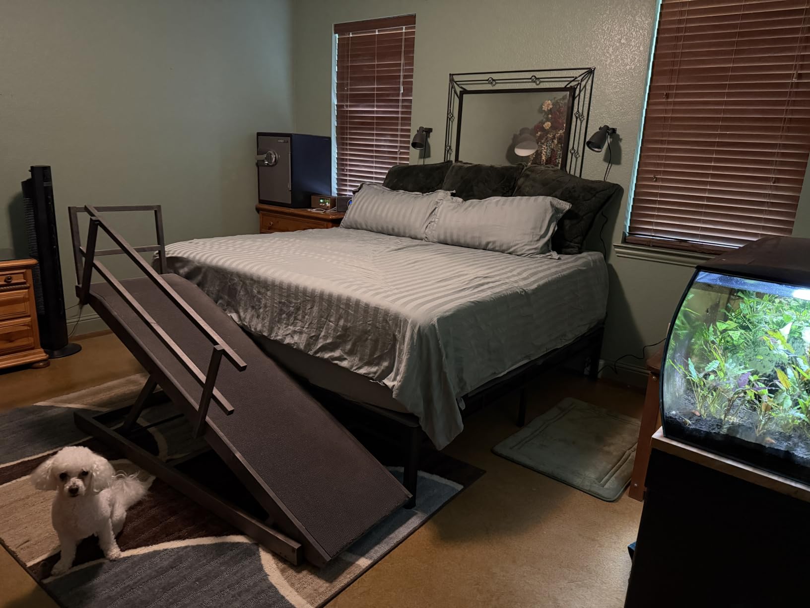 ROIL 7 Inch Full Bed Frame Double Layer 2 in 1 Platform with Round Corner | Easy Assembly, Noise Free, 3500LBS Load Capacity, 6 Mattress Baffle, Headboard Hole, Rubber Foot Pad, No Box Spring Needed customer photo 1