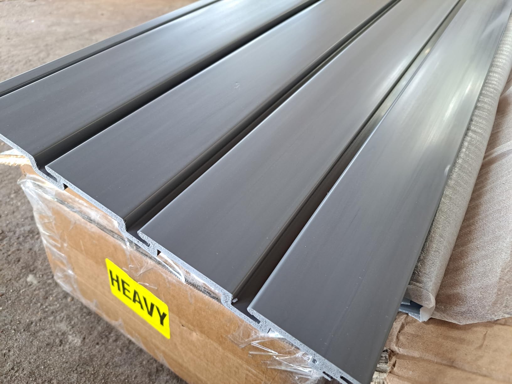 Slatwall Panel 4x8FT, Garage Slat Wall Storage Systems Durable and Sturdy, Easy-to-Install Interlocking PVC Slat Wall Organizer Panels Flexible and Convenient, Maximize Vertical Space customer photo 2